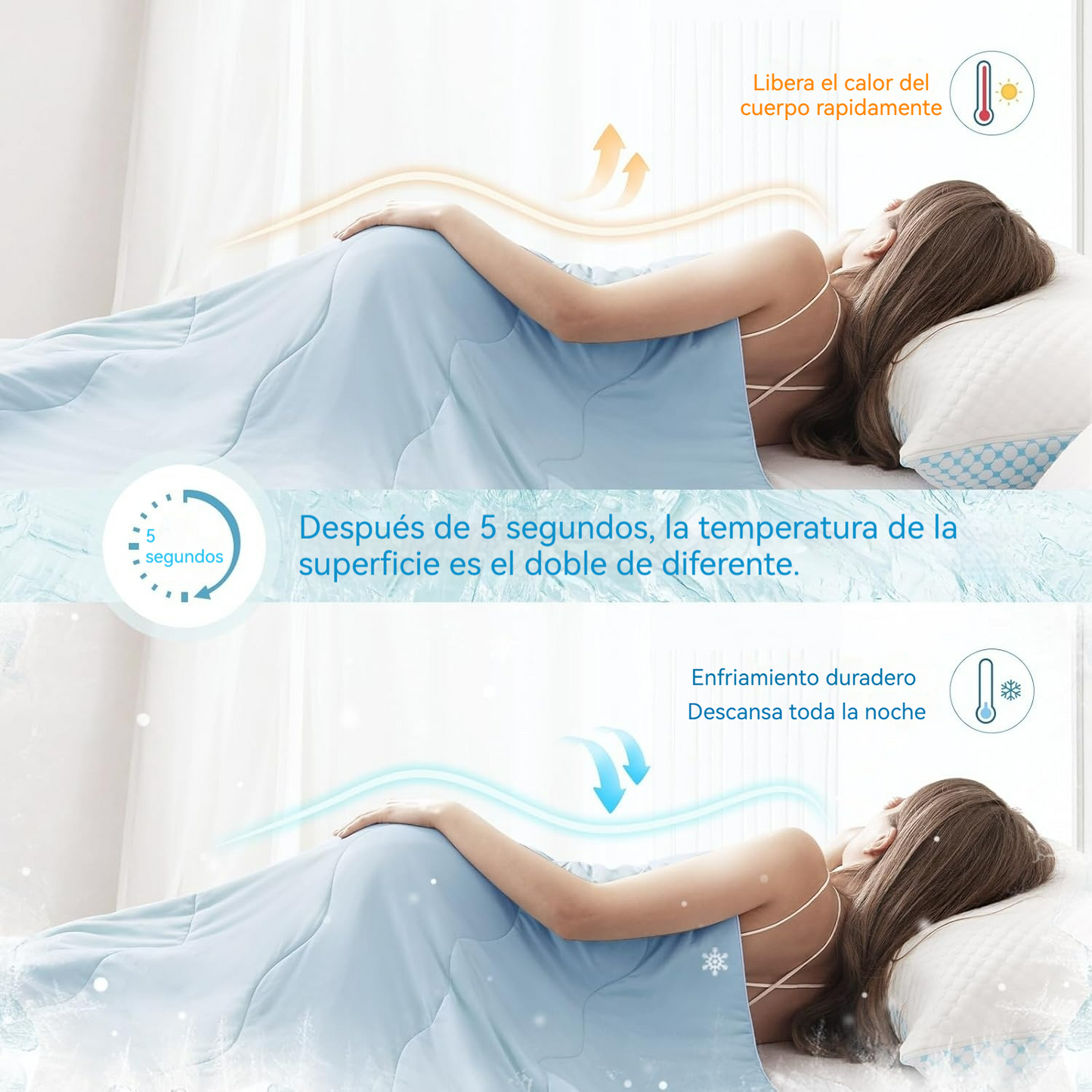 Manta Refrescante Suavidad Total