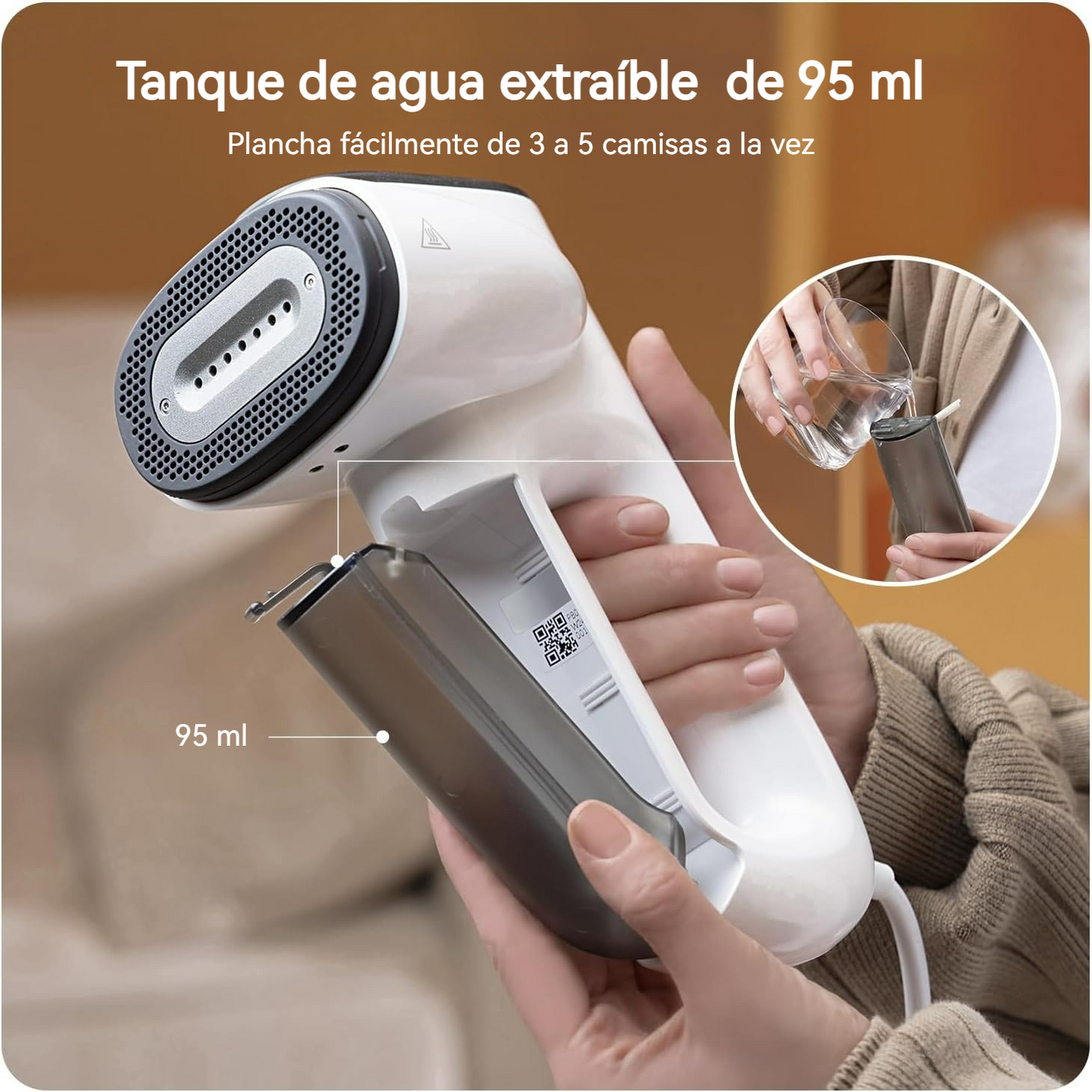 Vaporizador de Mano con Succión 2 en 1