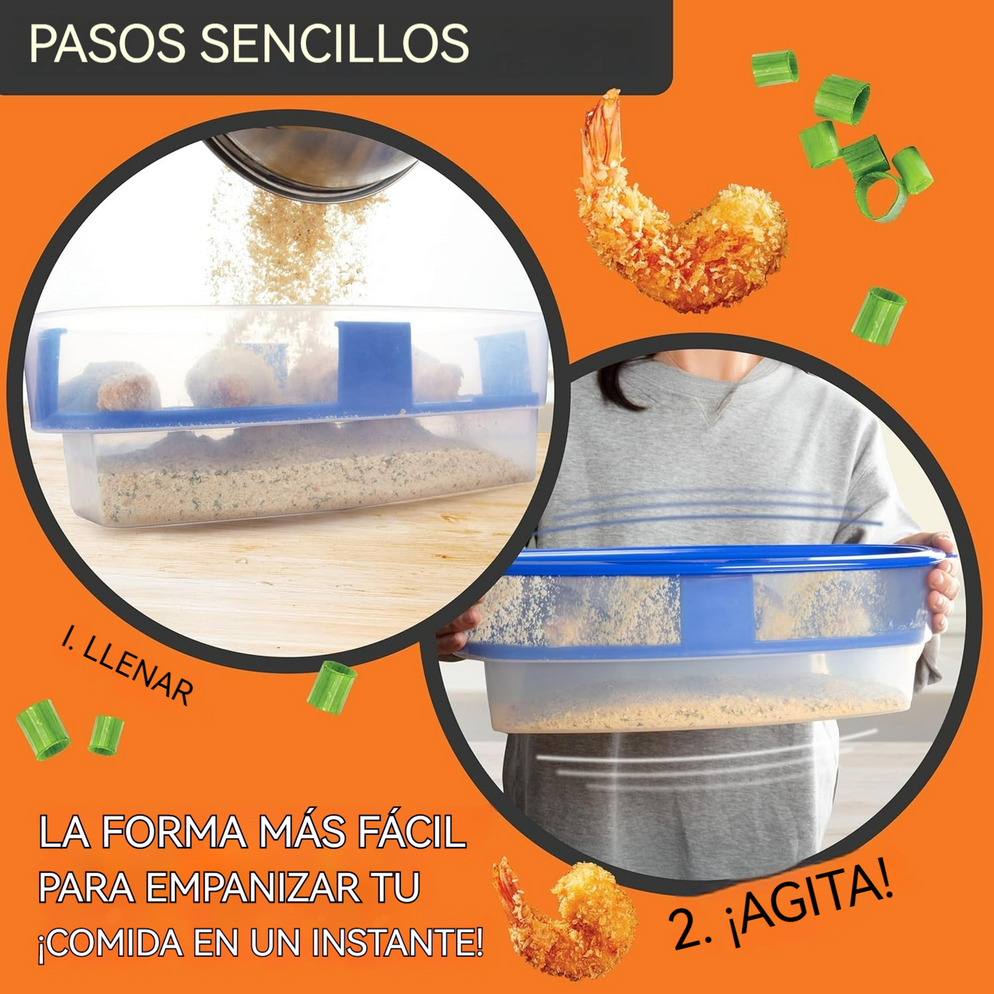 Estación de empanado todo en uno