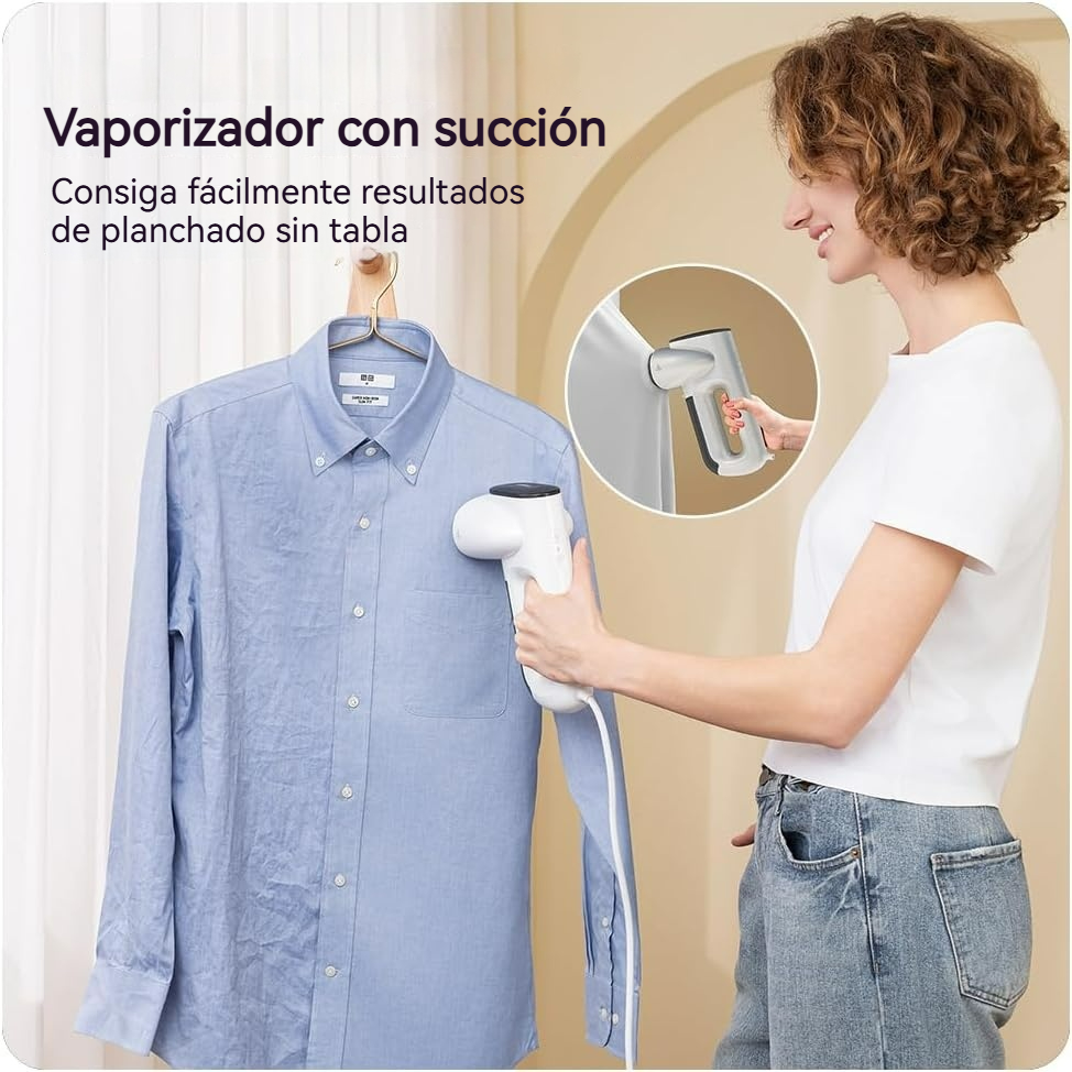 Vaporizador de Mano con Succión 2 en 1
