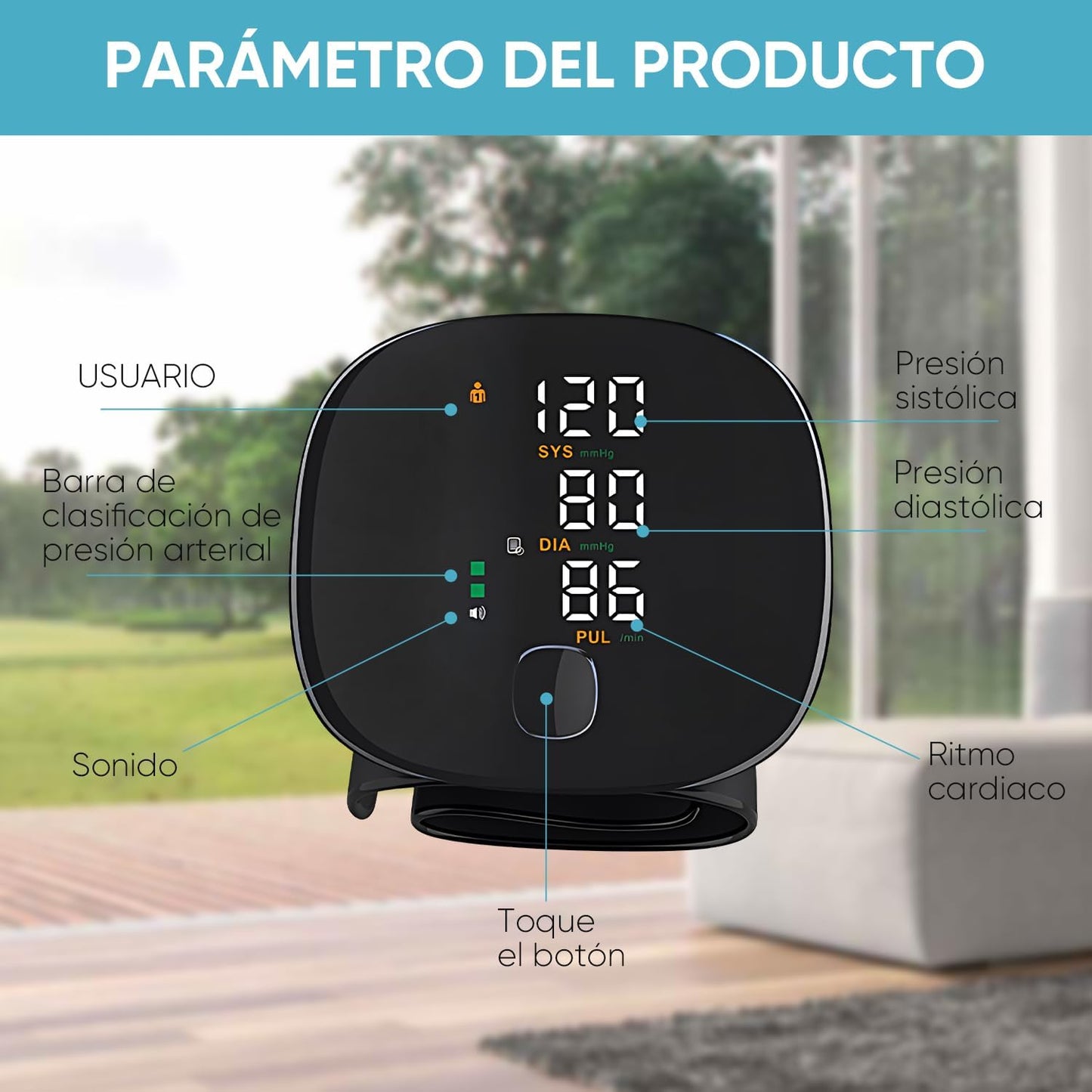Baumanómetro Digital de Muñeca