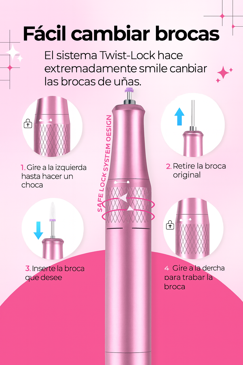 Taladro de Uñas Eléctrico
