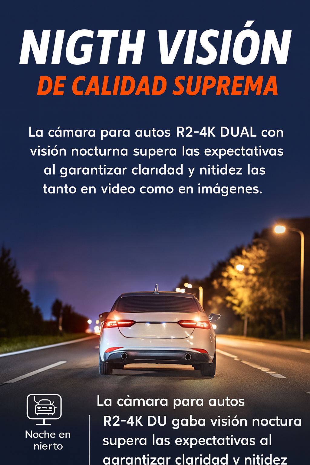 Cámara Doble para Autos