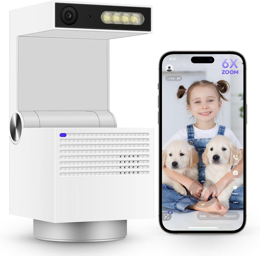 Cámara de Seguridad 360° UltraHD para interiores